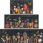 Vaukki Boho Kitchen Rug Sets 3 Pieces, Washable Kitchen Mats - Image 9
