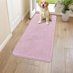 Smiry Dog Door Mat for Muddy Paws 47x24, Absorbent Dirt Trapper, Non-Slip by Smiry