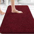 OLANLY Bathroom Rugs 30x20, Extra Soft Absorbent Chenille Bath Rugs, Rubber by OLANLY