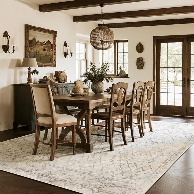 Srugn Washable Rugs 8x10 Area Rugs - Image 8