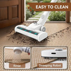 Front Door Mat 17''x30'', Absorbent Dirt Resist Washable Non Slip Low-Profile - Image 5