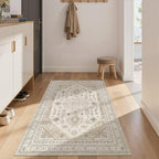 3x5 Washable Area Rug, Large Rugs - Image 2