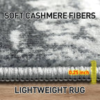 10x14 Area Rugs Washable Rug: Modern Abstract Living Room Rug Soft Anti-Skid - Image 7