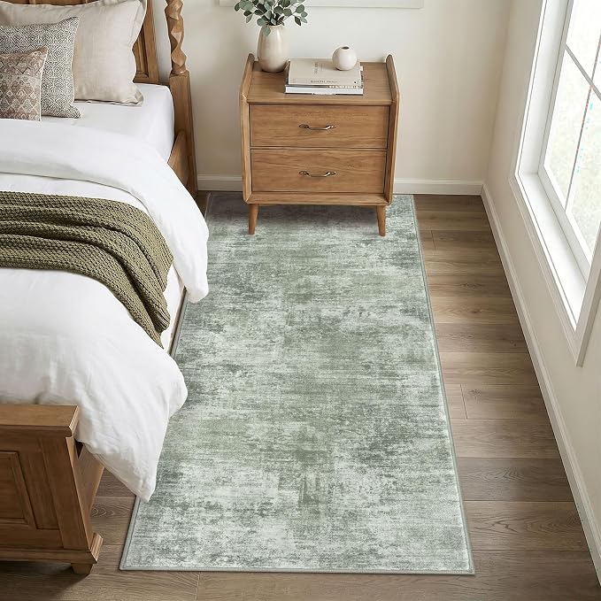 IOHOUZE Abstract Runner Rug 3x7 Ft Washable Runners - Image 6
