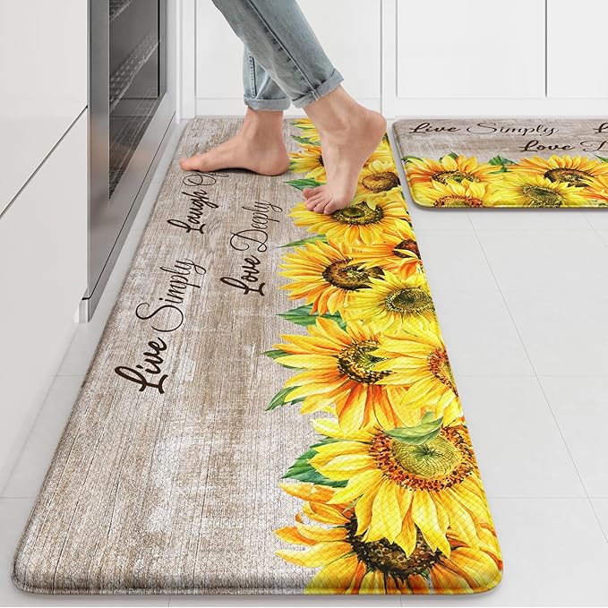 KIMODE Anti Fatigue Kitchen Mat by StayinComfortCookwithJoy