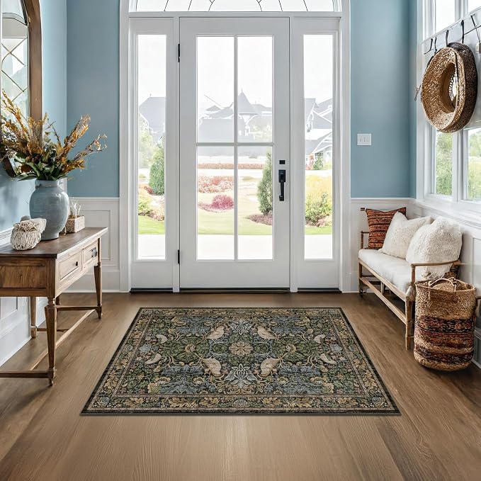 Large Entryway Rugs Indoor by HazoHaus