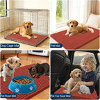 OLANLY Dog Door Mat for Muddy Paws 44x24, Ultra Absorbent Chenille Mud Doormat - Image 7