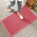 HIYARD Sturdy Front Door Mat, Absorbent Muddy Dirt Resist Welcome Door Mats by HIYARD