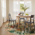 RELEANY Washable Area Rugs 8ft Non-Slip Modern Abstract Soft - Image 2