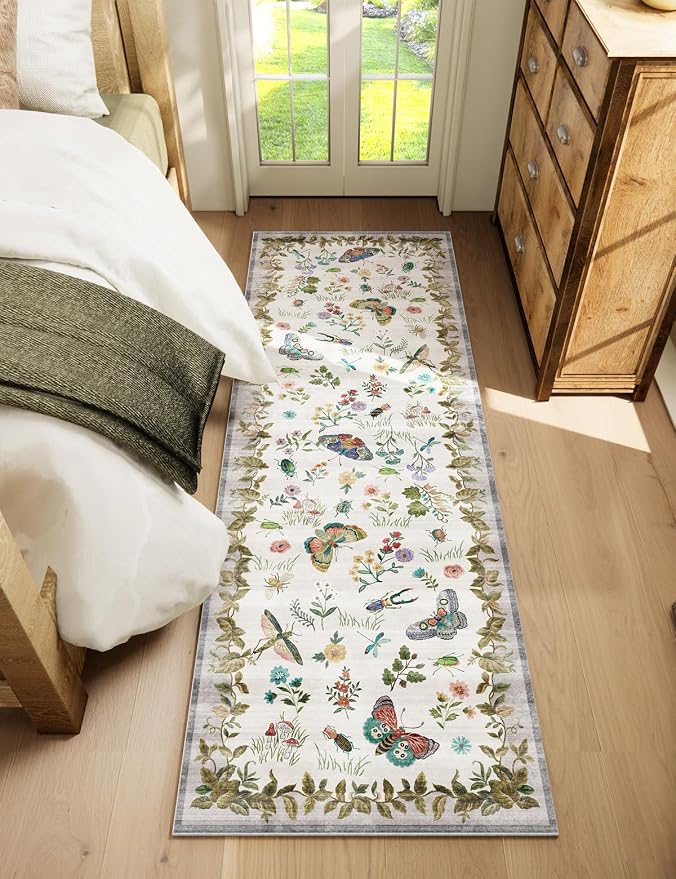 Machine Washable Kitchen Runner Rugs: 2'6"x8' Hallway Runner Stain Resistant - Image 6