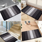 Kitinjoy Indoor Outdoor Door Mat, 30x17 Non-Slip Absorbent Dirt Trapper - Image 6