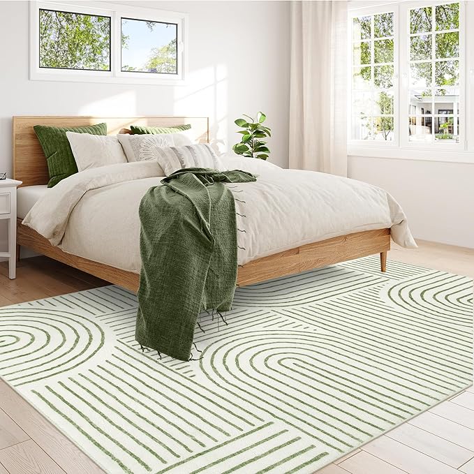 Lahome Abstract 6x9 Area Rugs, Soft Boho Rug - Image 6