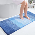 OLANLY Bathroom Runner Rugs Mat 47x20, Extra Soft Absorbent Microfiber Bath Rugs by OLANLY