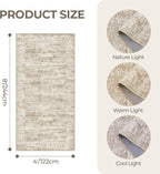 4x8 Rug for Bedroom, Wide Runner Rug for Hallway, Non Slip Washable Runner Rug - Image 2