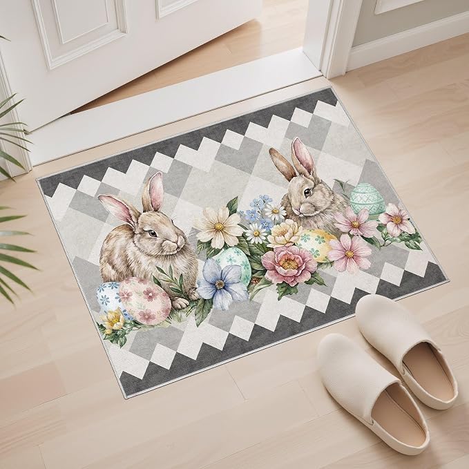 cotiled Area Rug for Living Room, Washable Non-Slip Large Area Rug, Indoor - Image 7