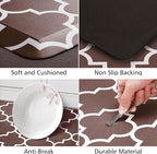 KMAT Kitchen Mat 0.47in Cushioned Anti-Fatigue Kitchen Rug, Waterproof Non-Skid - Image 3
