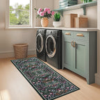 Runner Rug for Entryway: 2x5 Kitchen Rugs Non Slip Washable Ultra-Thin Soft - Image 4