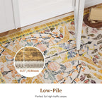 AMTOVO 8x10 Washable Area Rugs for Living Room, Non-Slip&Non-Shedding Large - Image 9