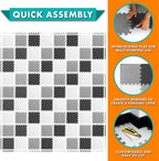 ProSource Baby Play Mat, Soft Foam Floor Tiles - Image 6