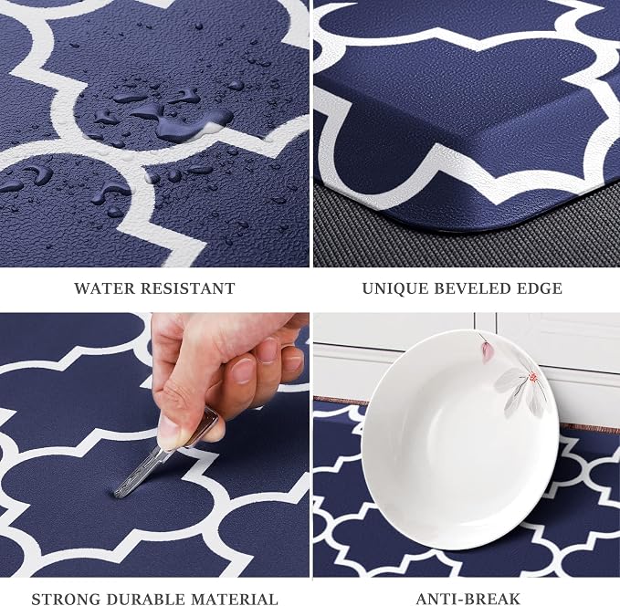 WISELIFE Kitchen Runner Rugs Anti-Fatigue mats - Image 4