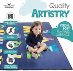 ABC Rug for Kids XL 80" x 60", Toddlers and Baby - Image 5