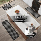 YDKGL Kitchen Mats for Floor Kitchen Rugs Non Slip Washable, Super Absorbent - Image 9