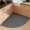 SUMLANS Fan Shaped Kitchen Mat 1 PCS, Cushioned Non Slip Rugs by SUMLANS