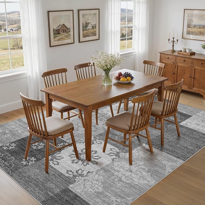 UERMEI 8x10 Area Rug for Living Room - Image 3