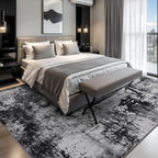 Rugflix 9x12 Area Rugs for Living Room, Washable Large Rug Stain-Resistant Low - Image 2