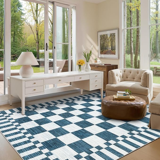 GarveeHome 8×10 Area Rugs for Living Room, Non-Slip Washable Rugs 8x10 - Image 3