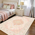CAPALOCA Machine Washable Rugs Nursery Rug 3x5 Cute Girl Non Slip Low Pile by CAPALOCA