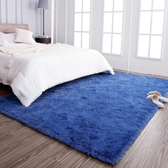 TWINNIS Super Soft Shaggy Rugs Fluffy Carpets 9x12 Feet, Indoor Modern Plush - Image 5