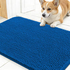 OLANLY Dog Door Mat for Muddy Paws 24x16, Absorbs Moisture and Dirt, Absorbent by OLANLY