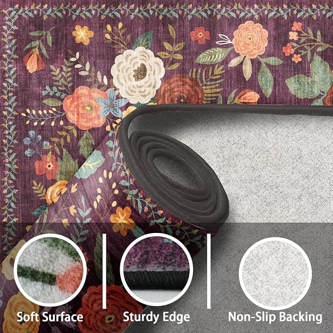 Living Room Rugs, Area Rugs 5x7 - Image 2