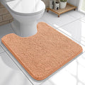 OLANLY Toilet Rugs U-Shaped 20x20, Extra Soft Absorbent Chenille Contour by OLANLY