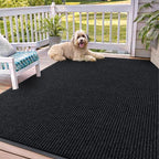 OLANLY Front Door Mat Indoor Outdoor Entrance, Waterproof Heavy Duty Doormat by OLANLY