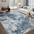 Washable Rug 6x9 Area Rugs: Soft Large Living Room Rug by Tosuoka