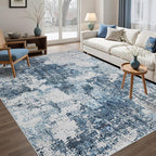 Washable Rug 6x9 Area Rugs: Soft Large Living Room Rug by Tosuoka