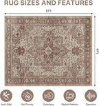 48"x60" Office Chair Mat for Hardwood Tile Floor, Under Desk Carpet Protector - Image 9