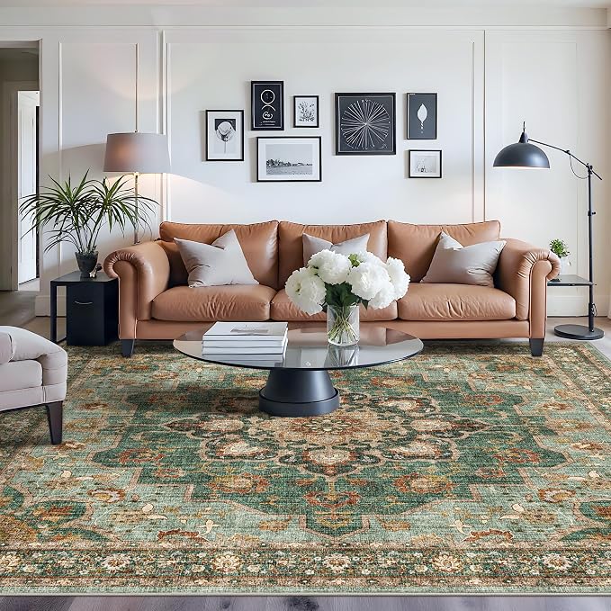 TOPRUUG Washable Oriental Area Rug by TOPRUUG