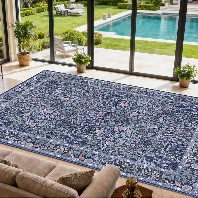 Area Rug for Living Room, 10x12 Large Washable Rugs for Dining Room, Non Slip by Unknown