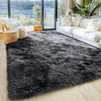Area Rugs for Living Room 6x9, Ultra Soft Fluffy Rug for Bedroom, Modern Shaggy - Image 3