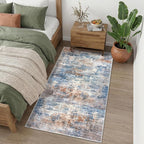 IOHOUZE Abstract Runner Rug 3x6 Ft Washable Runners - Image 8