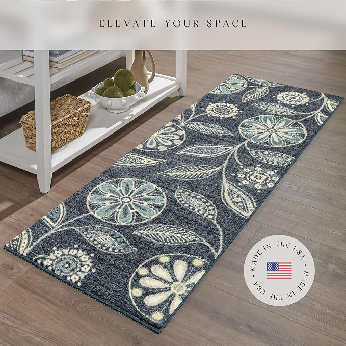 Maples Rugs Reggie Floral Runner Rug - Image 2