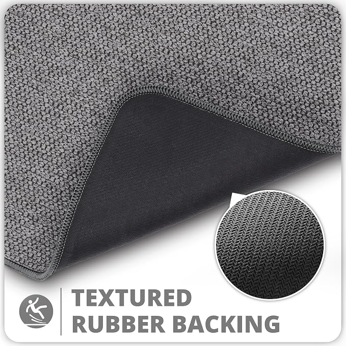 Bosap Bath Mat, Ultra Thin Bathroom Runner Rugs, Large Bath Mats - Image 4