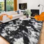 Amdrebio Black White Grey Area Rugs - Image 4