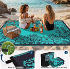 Garvee Outdoor Rugs 9' x 12’ Waterproof Reversible Mats, Large Area Plastic - Image 5