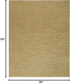 Nourison Home Nourison Essentials Green Gold 7' x 10' Area Rug - Image 2