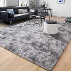 Tepook Fluffy Large Rugs for Living Room, 8x10 Area Rugs for Bedroom, Modern - Image 8