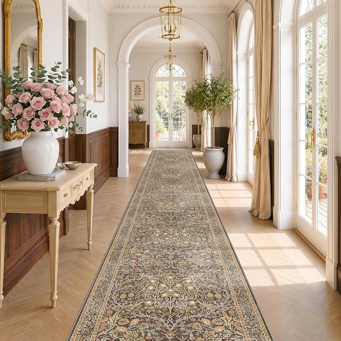 Washable 3x20 Extra Long Runner Rug by HazoHaus